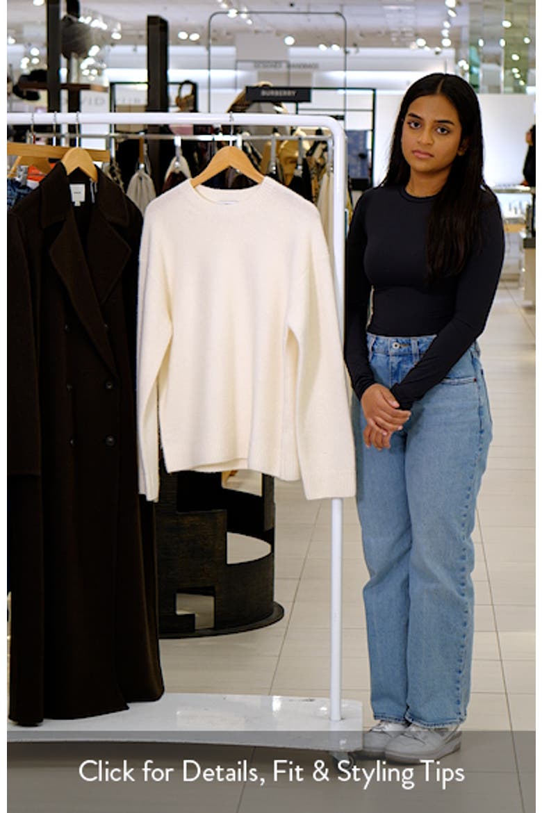 Boiled Cashmere Crewneck Sweater video