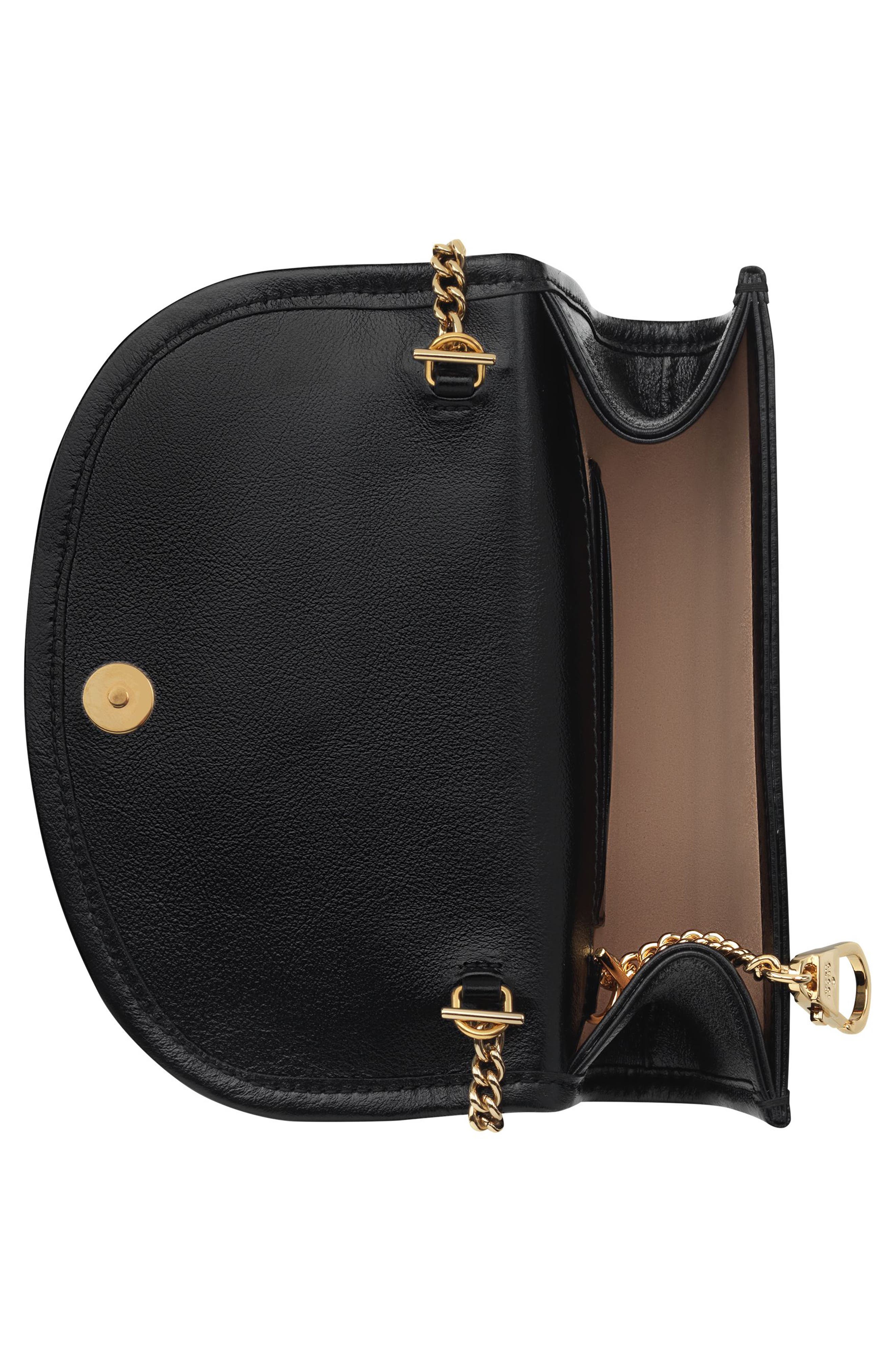 Gucci MiniLeather Crossbody Bag, Alternate, color, 