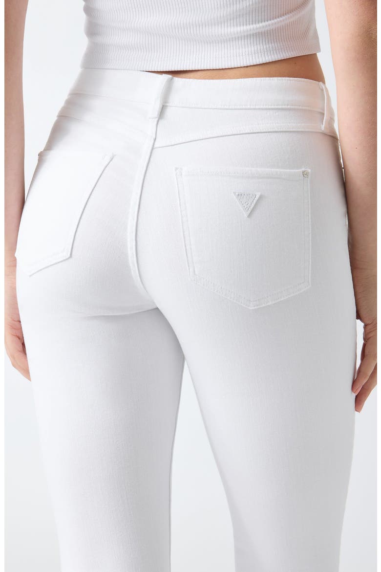 1981 High Waist Skinny Jeans, Alternate, color, WHITE