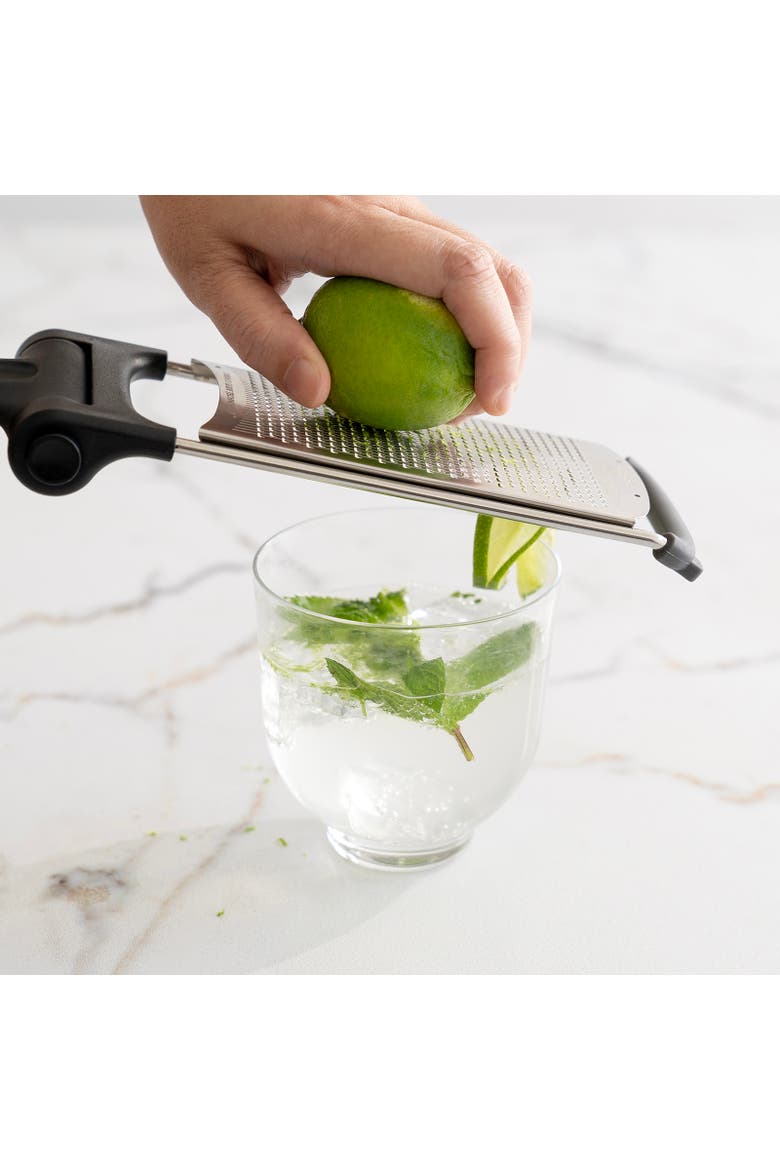 Surface Glide Technology Folding Grater, Fine, Alternate, color, Black