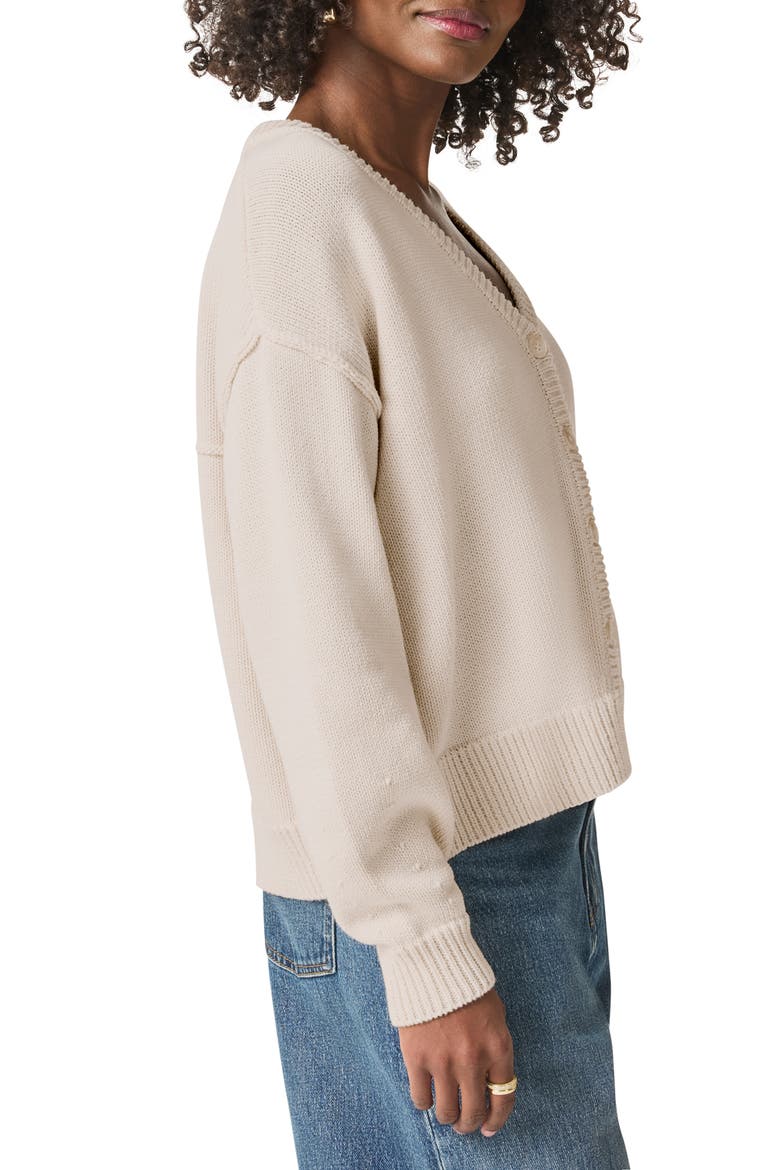 Jayda Cardigan, Alternate, color, MOONSTONE