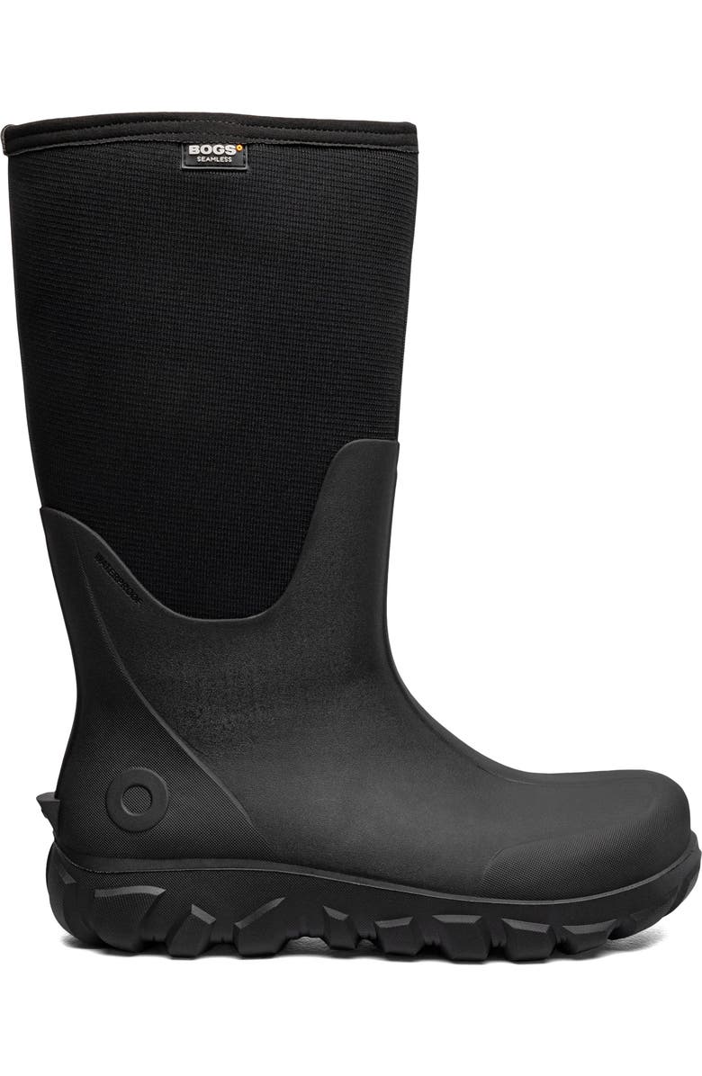 Bogs Classic Seamless Tall Waterproof Boot, Alternate, color, Black