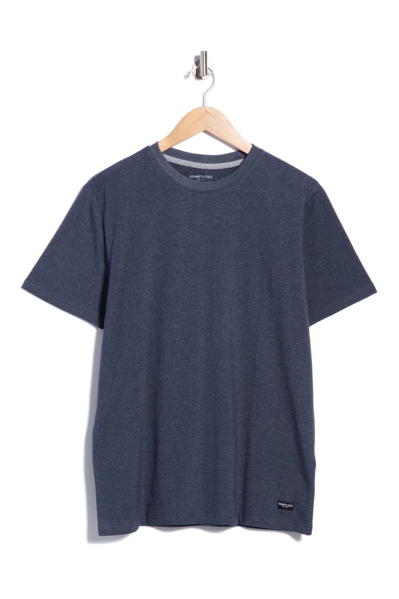 Stretch Cotton Lounge Tee, Main, color, NAVY