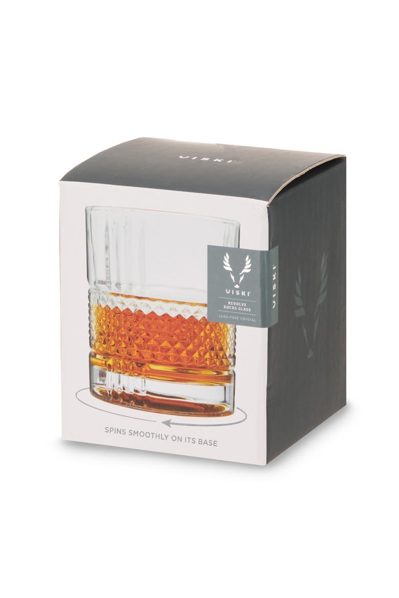 Revolve Crystal Rocks Glass, Alternate, color, Clear