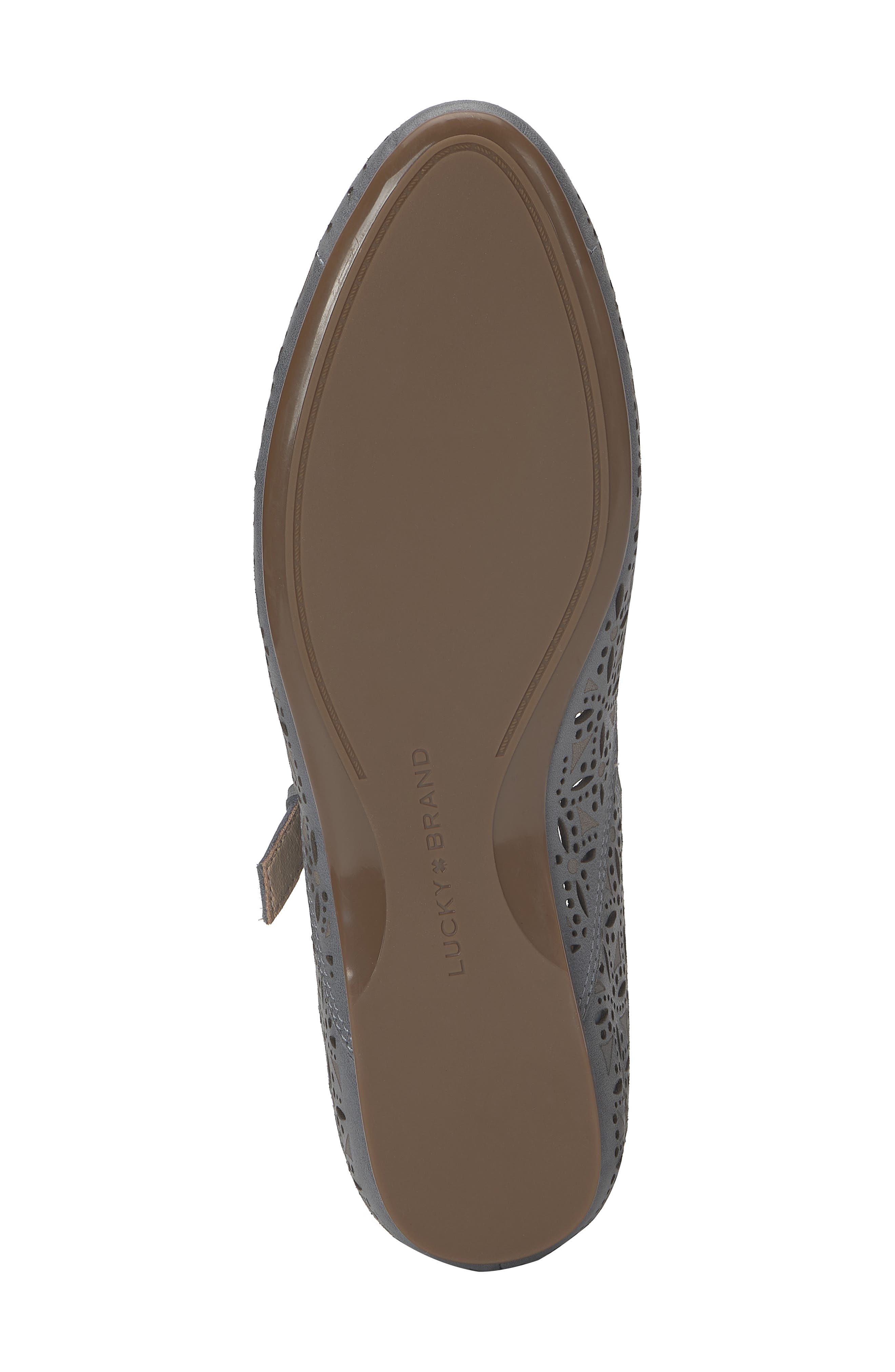 Lucky Brand Cyrena 2 Mary Jane Flat, Alternate, color, French Grey