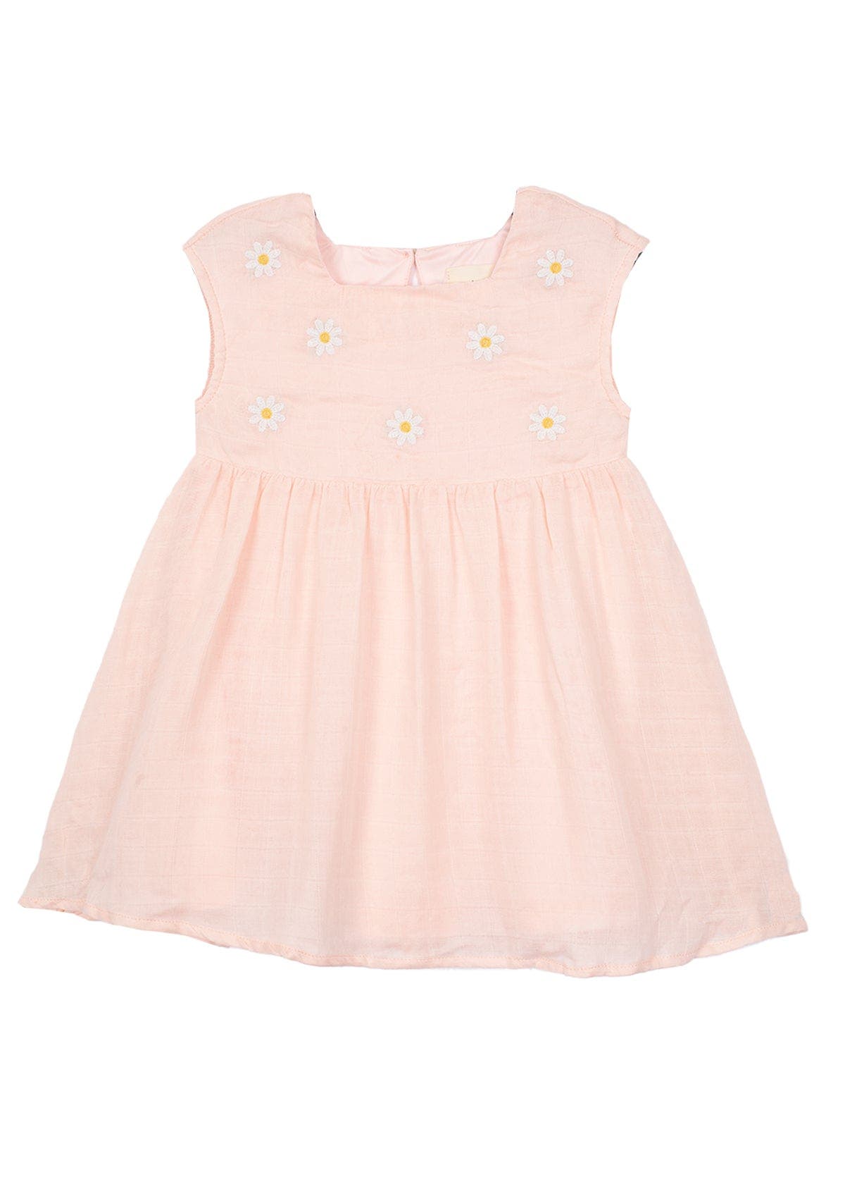 Isobella & Chloe Babies'  Dancing Daisy Dress In Pink
