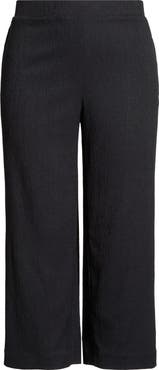 AK ANNE KLEIN Crop Pull-On Pants
