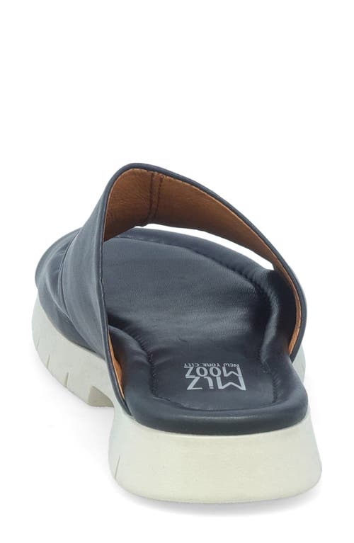 Miz Mooz Claribel Leather Sandal In Black