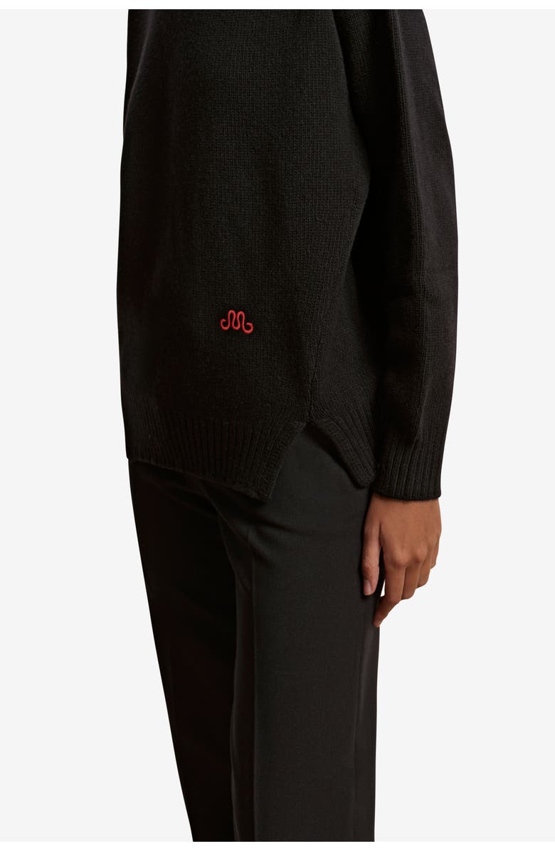 Marina Moscone Pullover, Alternate, color, Black