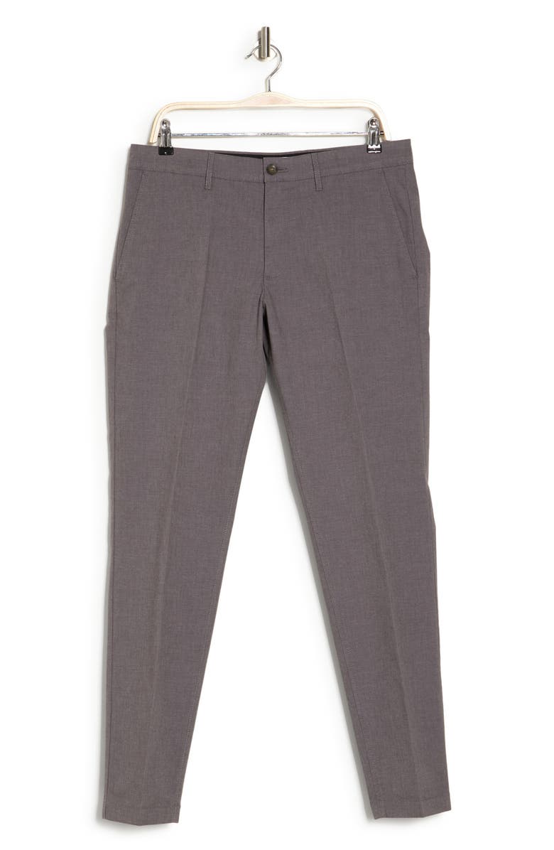 NORDSTROM RACK Slim Fit CoolMax<sup>®</sup> Flat Front Performance Chino Pants, Alternate, color,
