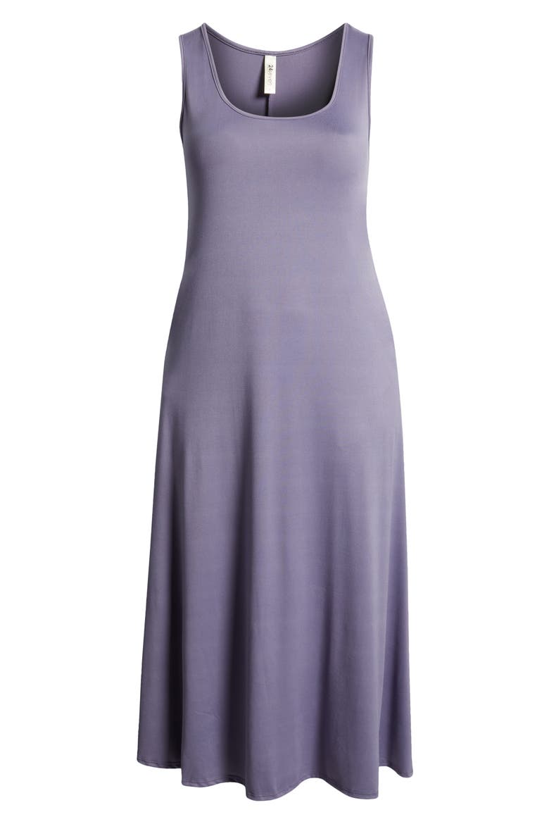 Maxi Tank Dress, Alternate, color, MAUVE