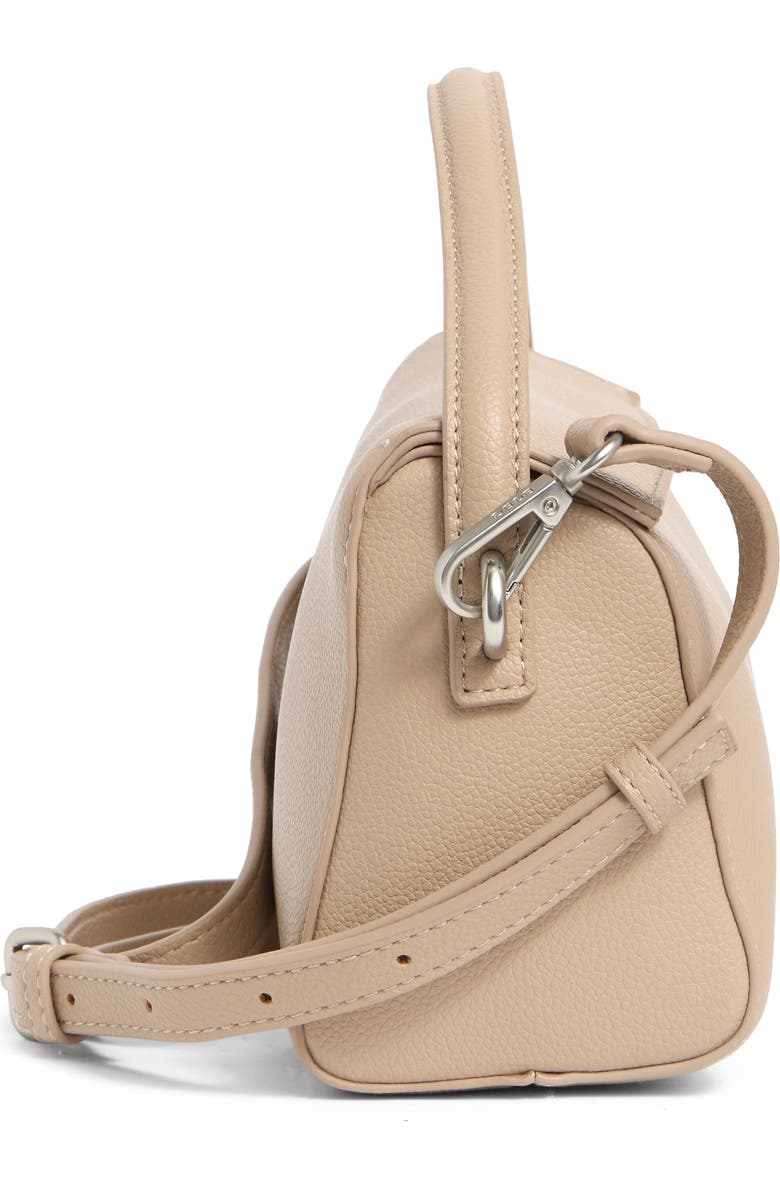 BCBG Top Handle Mini Shoulder Bag, Alternate, color, Taupe