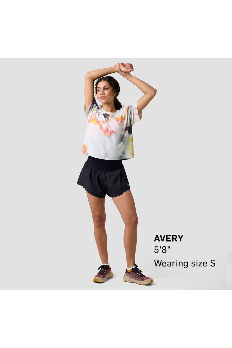 Wasatch Adventure Run T-Shirt - Women's, Alternate, color, Multi Glitch Print