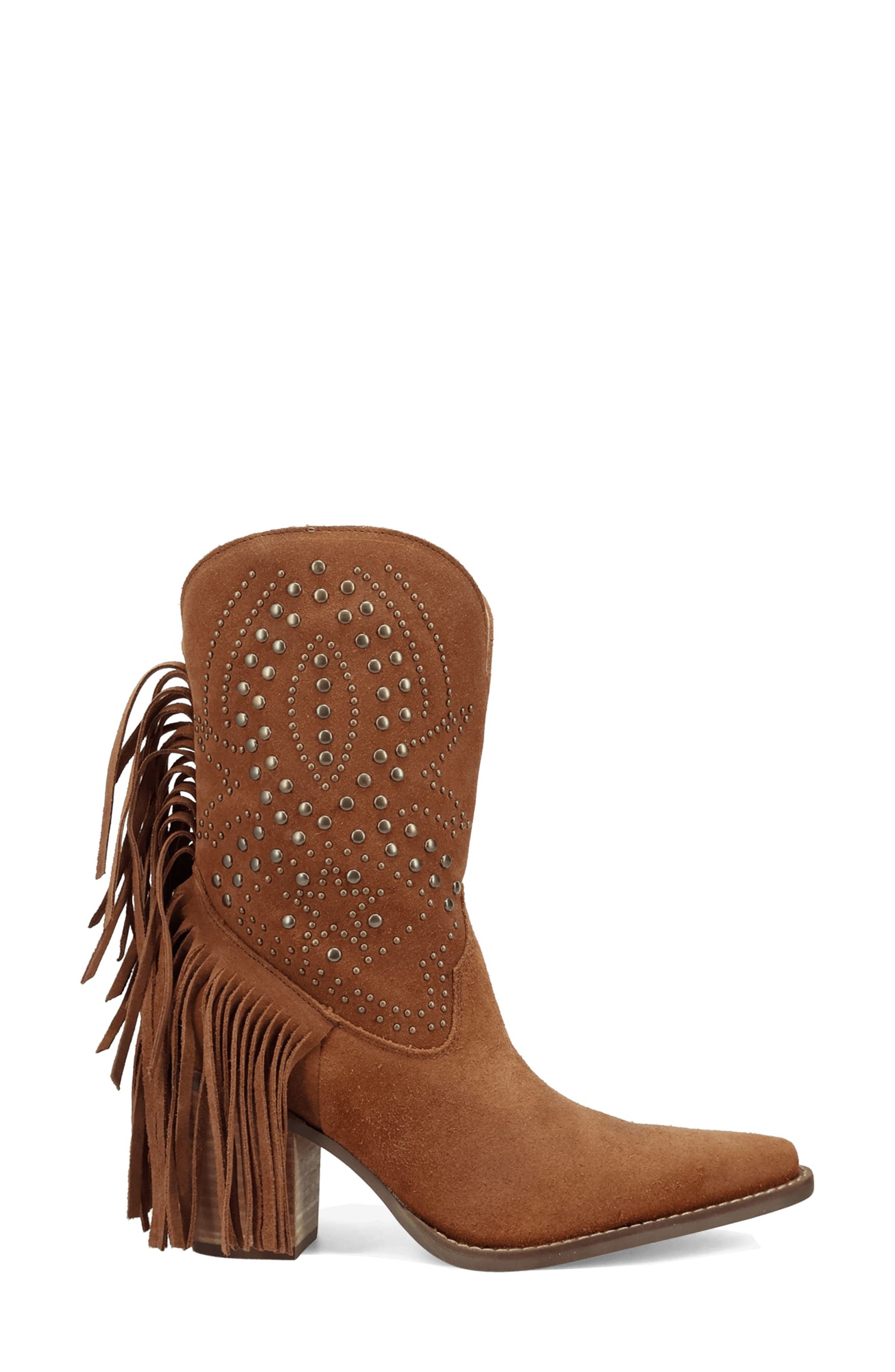 Star Power Fringe & Stud Western Boot - image 4