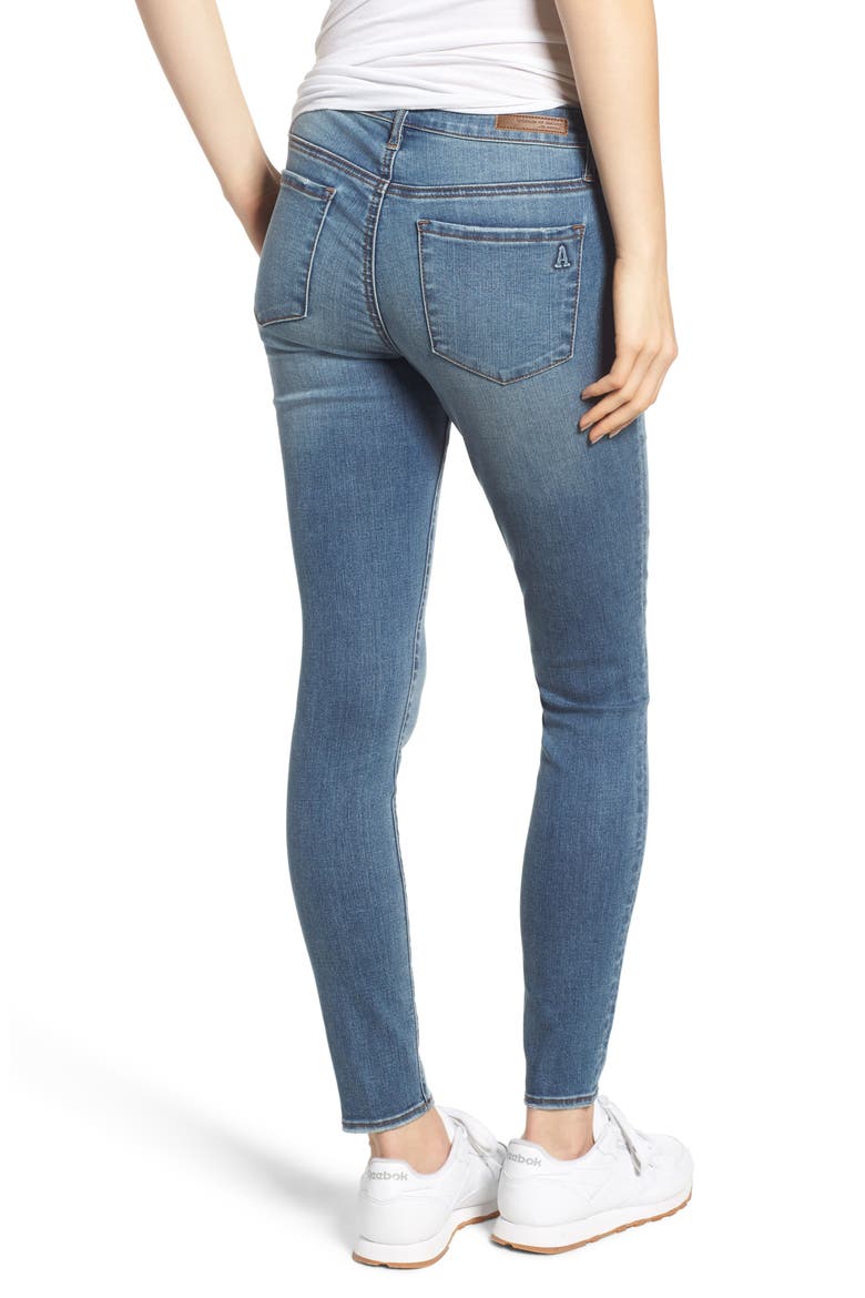 Sarah Skinny Jeans, Alternate, color, DOVER