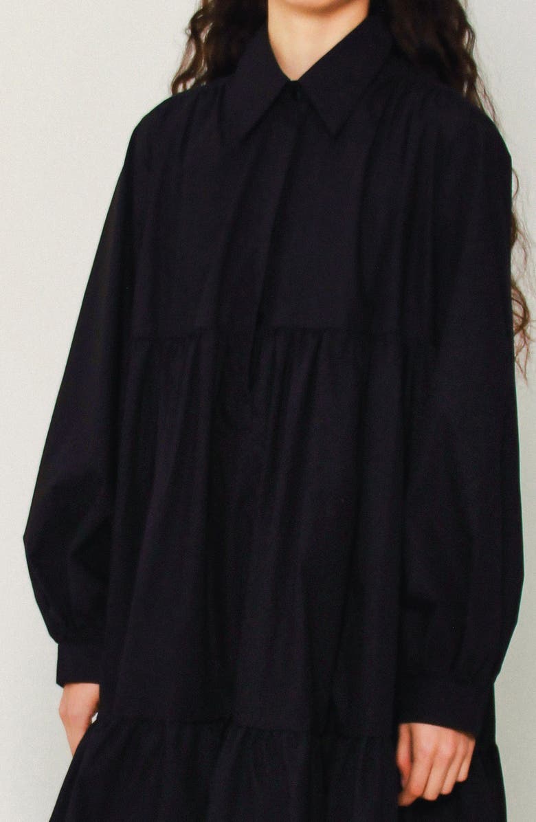 Absence of Colour Lilly Long Sleeve Swing Dress, Alternate, color, 