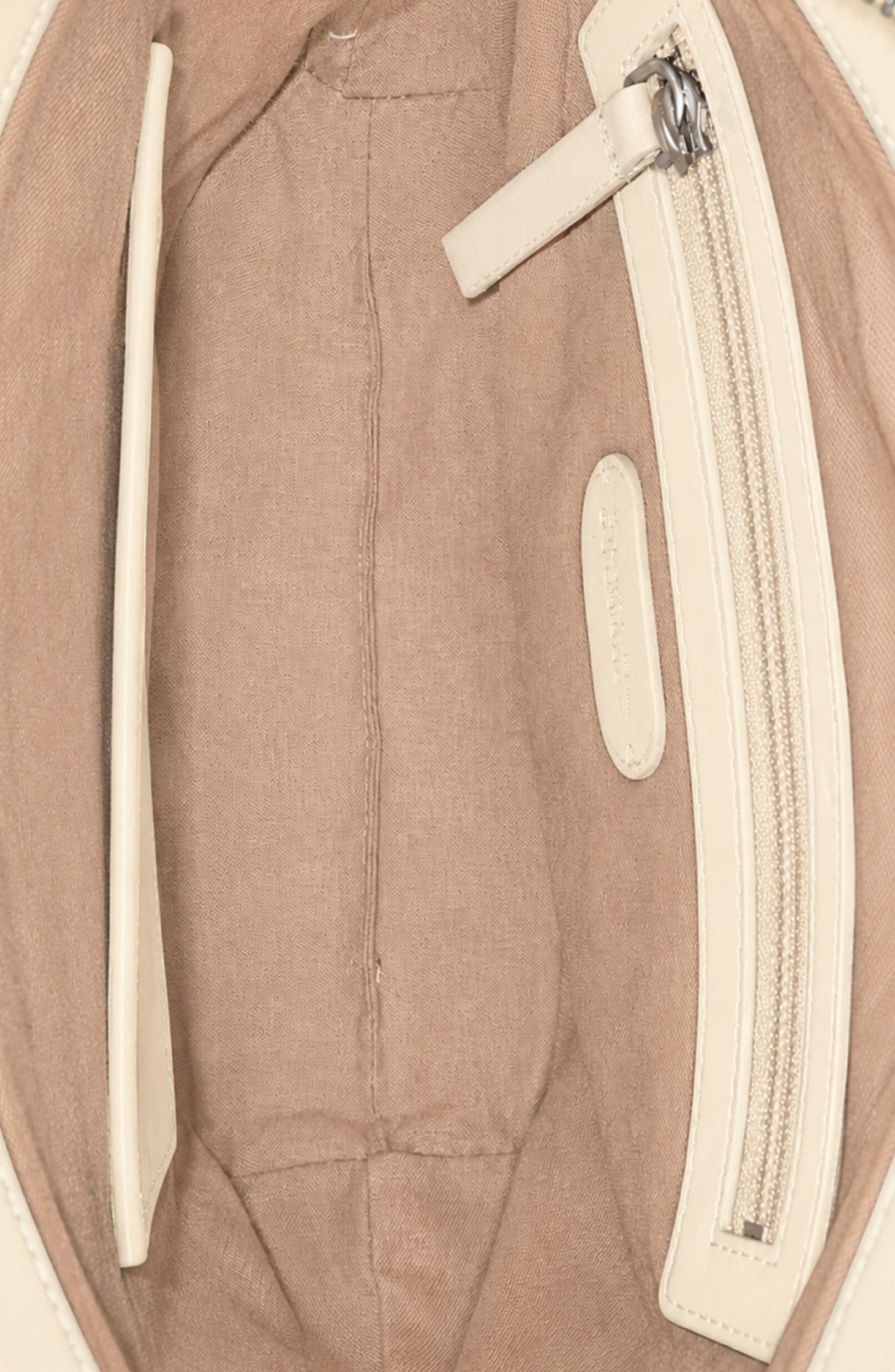 Maude Leather Crossbody Bag, Alternate, color, WARM WHITE