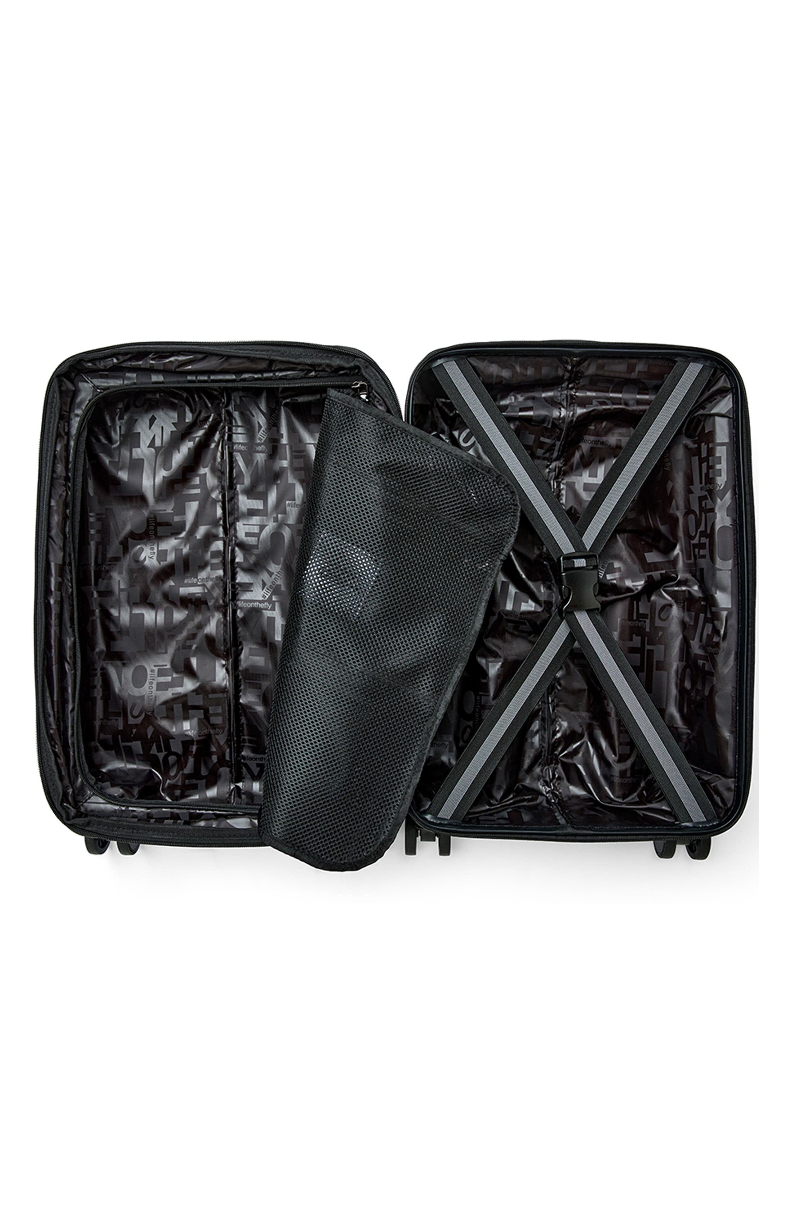 THINK ROYLN Accomplice Suitcase, Alternate, color, Iced Grey