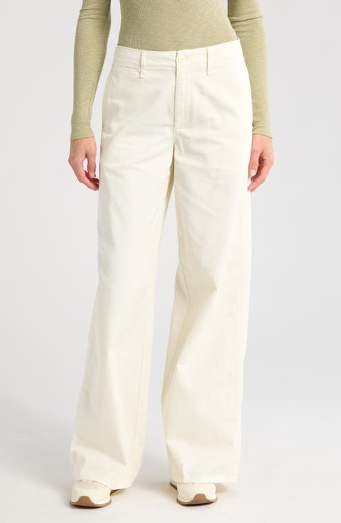 Sofie Wide Leg Chino Pants