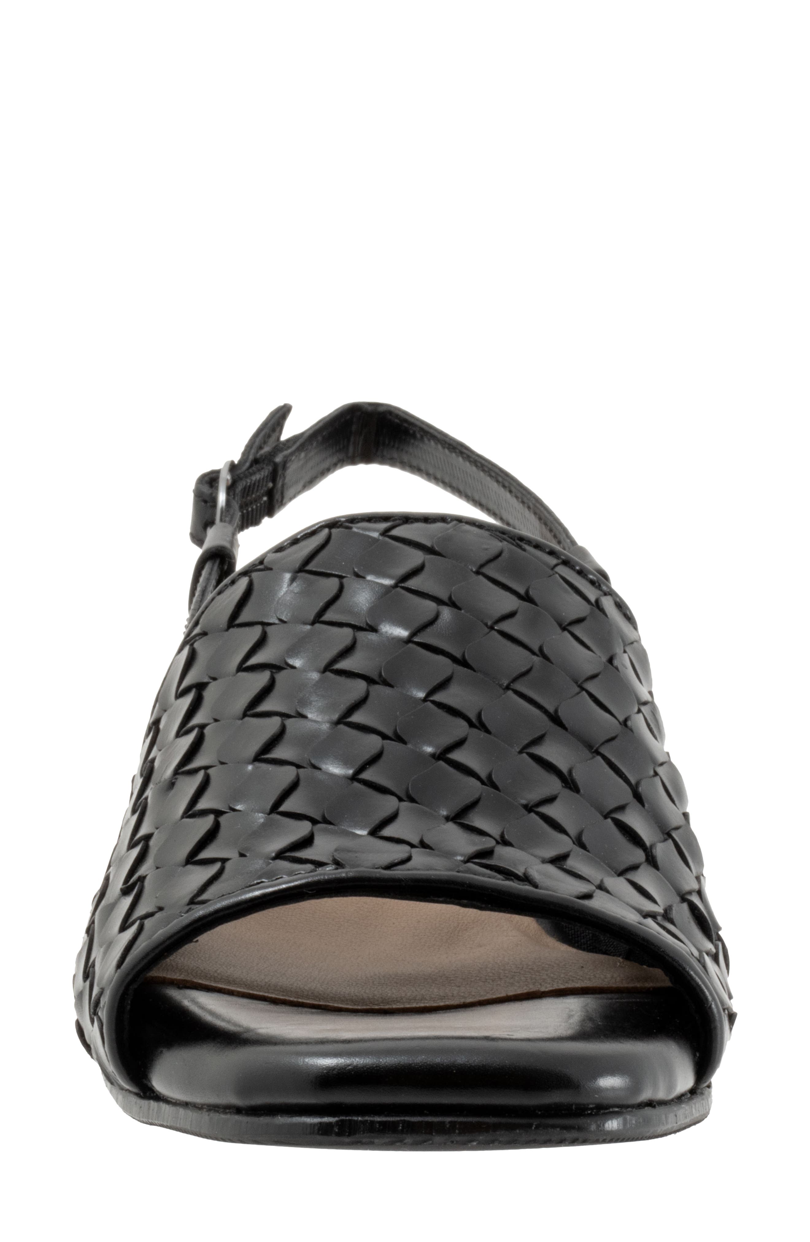 Trotters Nola Slingback Sandal, Alternate, color, Black
