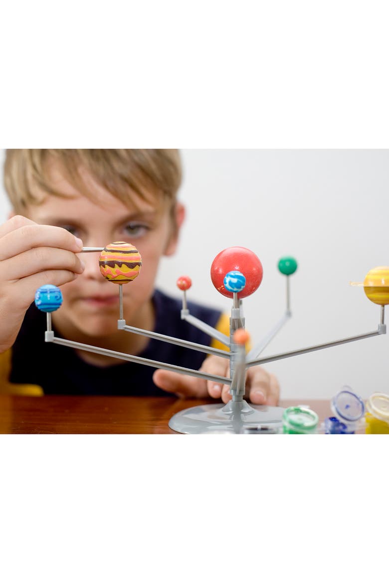Solar System Planetarium Build 11.8 Inch Glow in the Dark Model, Alternate, color, Multicolored