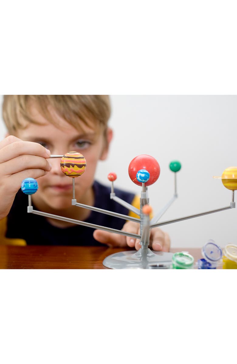 4M Solar System Planetarium Build 11.8 Inch Glow in the Dark Model, Alternate, color, Multicolored