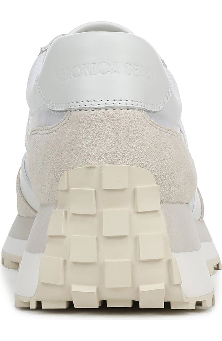 Veronica Beard Valentina Wedge Sneaker, Alternate, color, Coconut/ Marmo