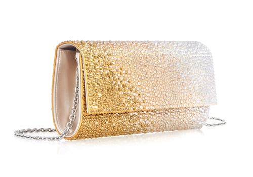 Judith Leiber Couture Perry Gradient Clutch In Multi