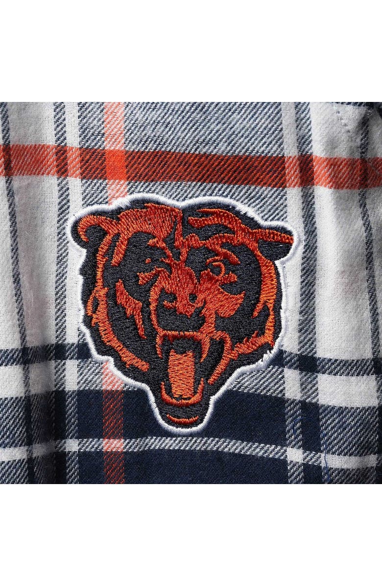 CONCEPTS SPORT Women's Concepts Sport Navy/Orange Chicago Bears Accolade Flannel Pants, Alternate, color, 