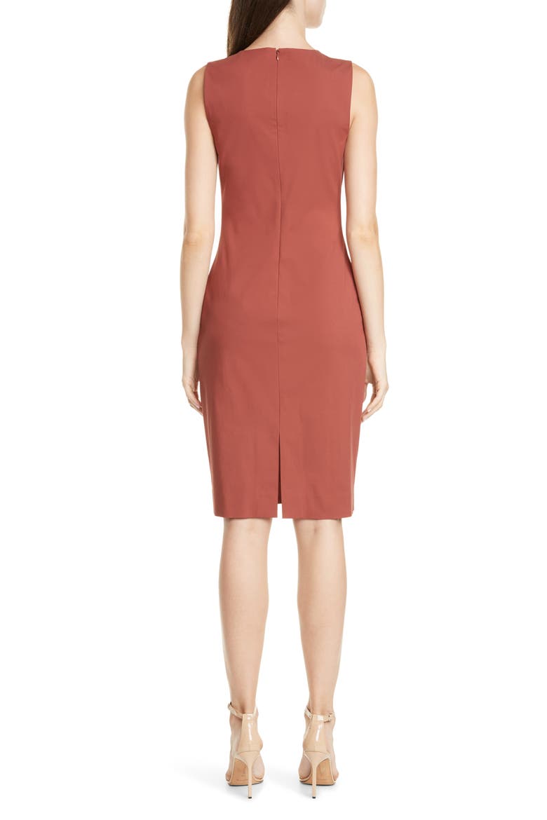 Elio Sheath Dress, Alternate, color, JAM