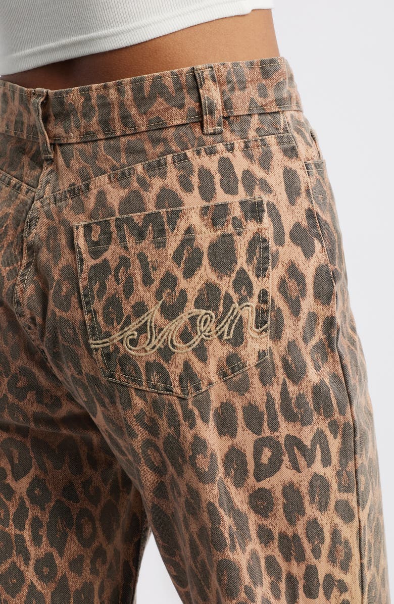 Damson Madder Kenny Organic Cotton Twill Ankle Pants, Alternate, color, Tiger