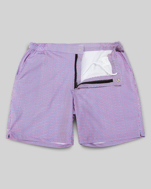 Mosmann Australia Swim Shorts In Purple