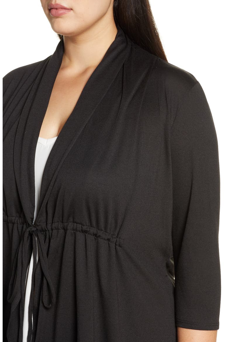 Sunset Stroll Cardigan, Alternate, color, BLACK NOIR