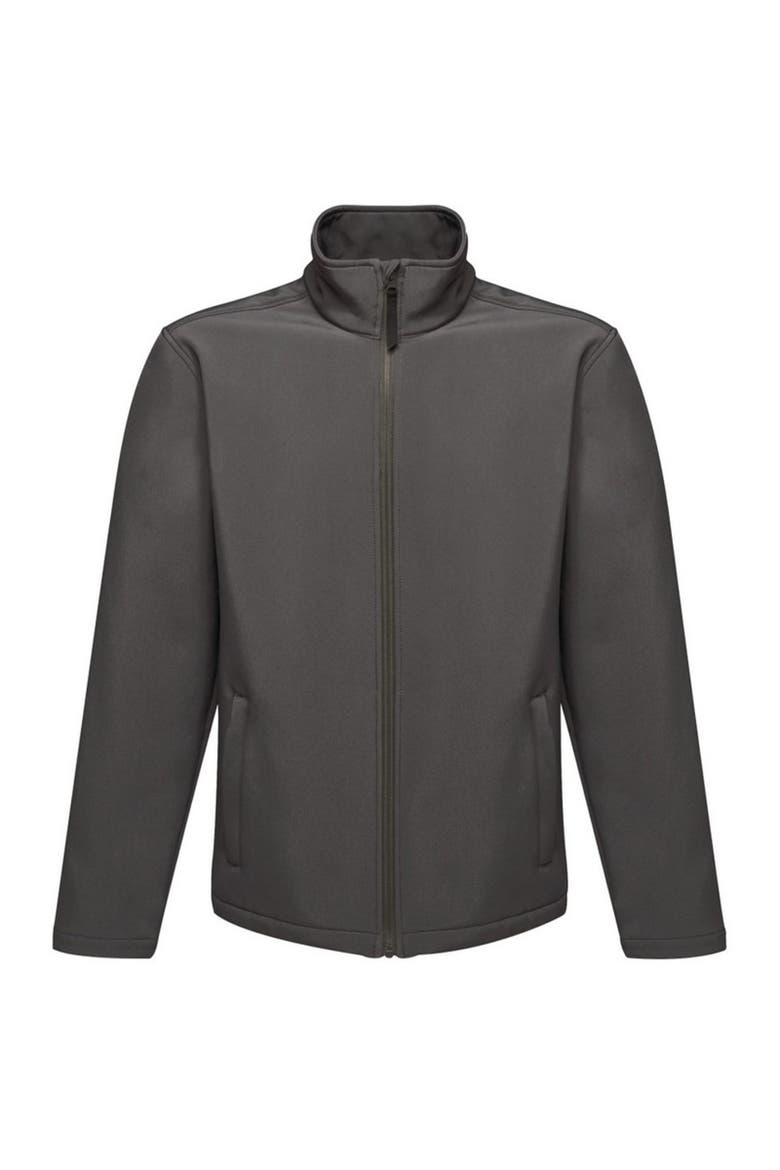 Reid Softshell Wind Resistant Water Repellent Jacket, Main, color, Seal Grey