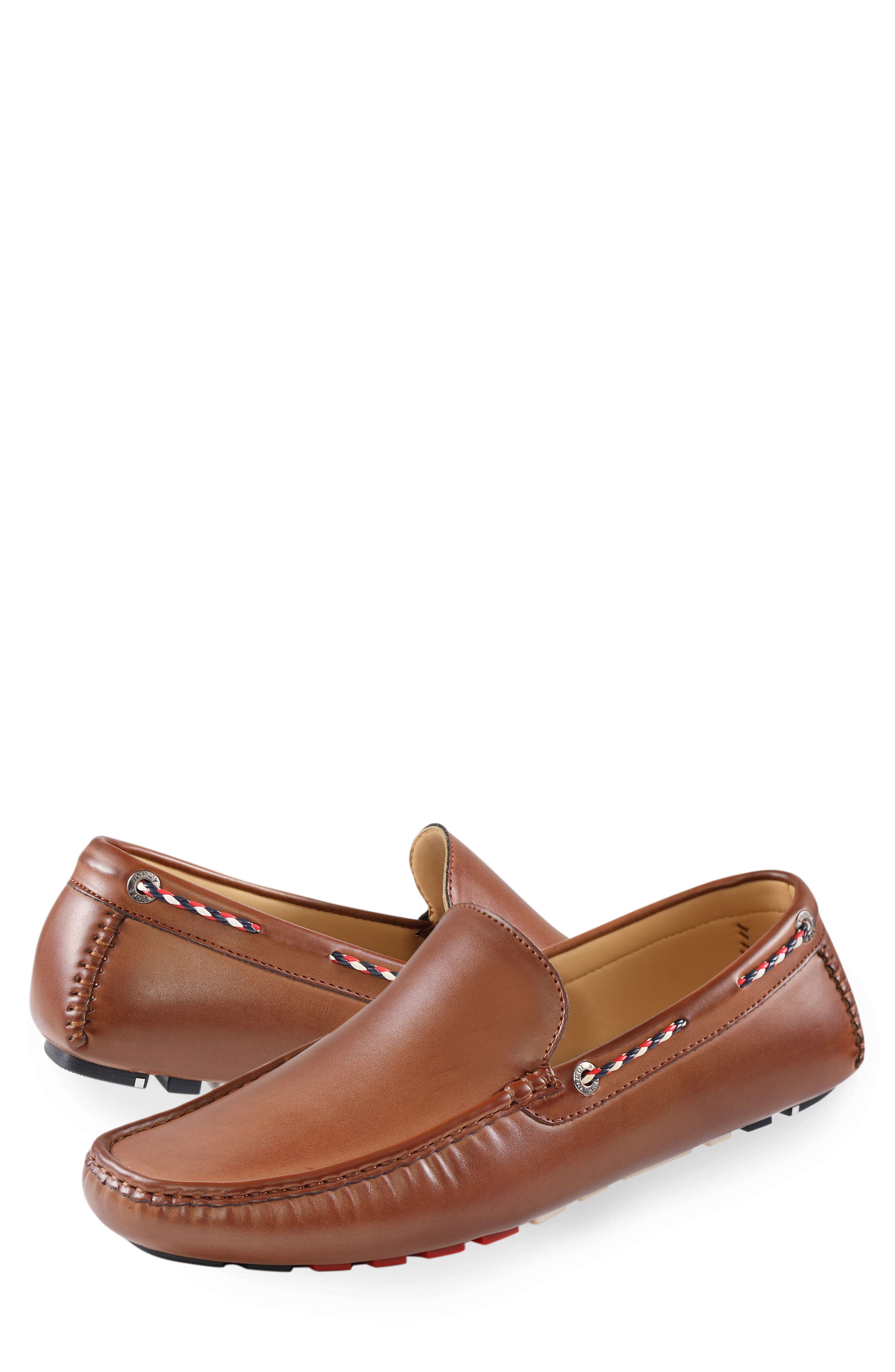 Tommy Hilfiger Arwan Driving Loafer, Alternate, color, Tan