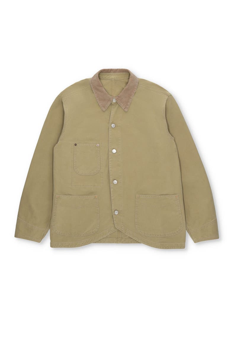 Trading Cotton Jacket, Main, color, CAMEL