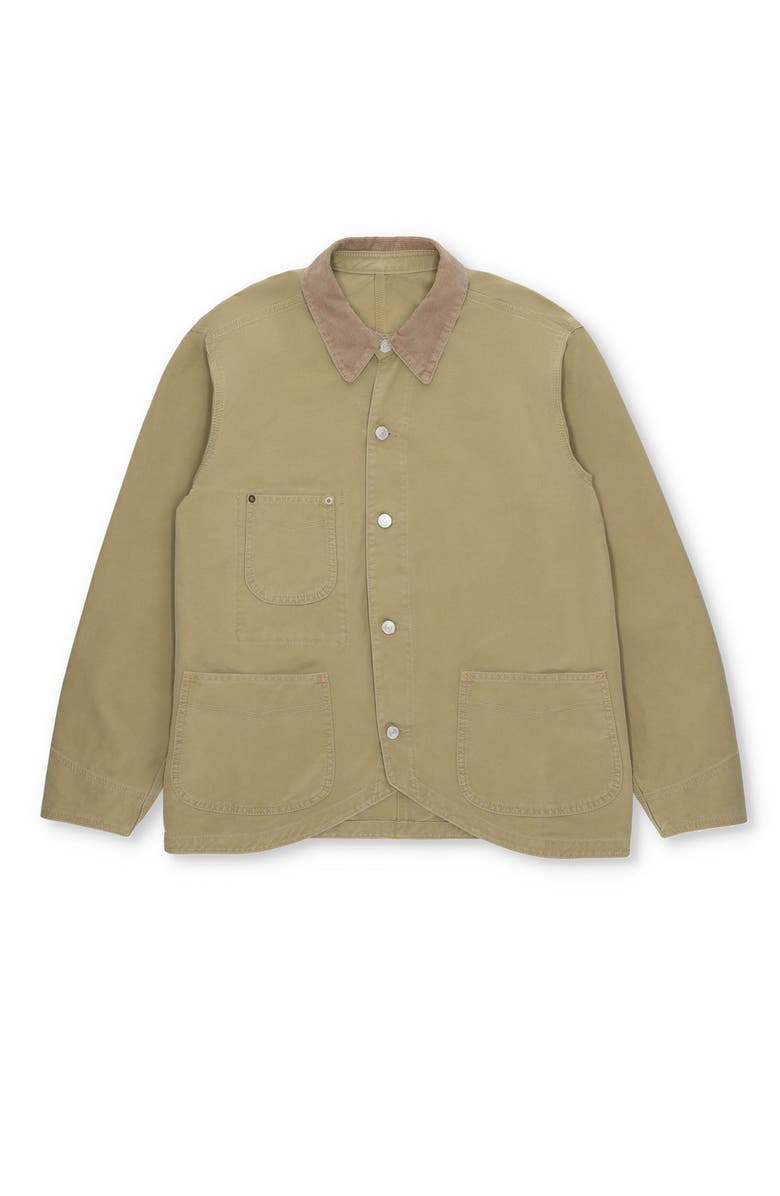 Fortela Trading Cotton Jacket, Main, color, Camel