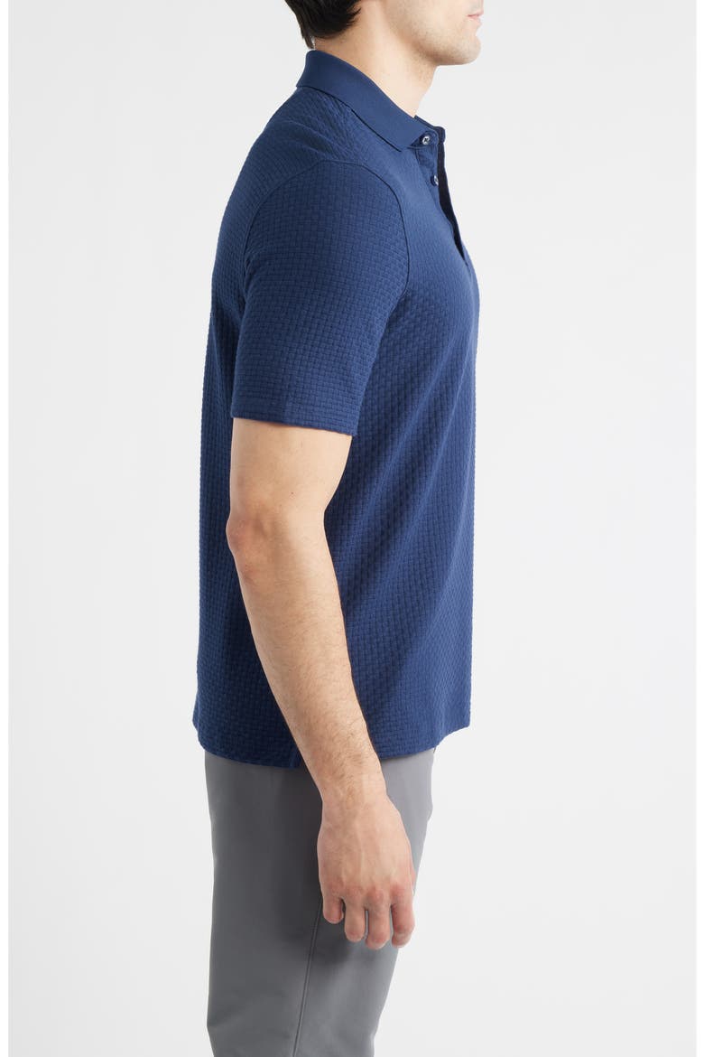Tilson Textured Performance Polo, Alternate, color, NAVY