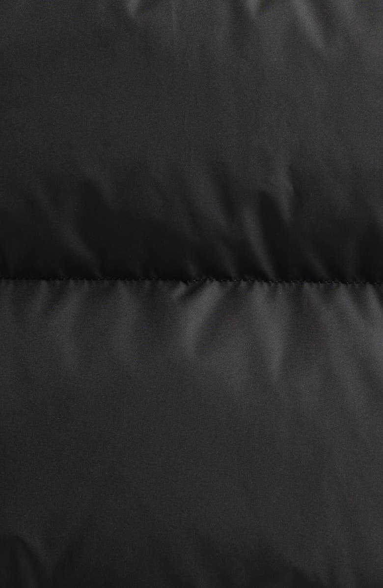 Moncler x Rick Owens Cyclopic Crop Down Puffer Jacket, Alternate, color, Black