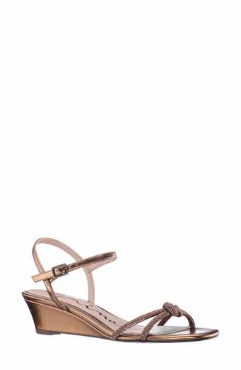 Valeria Ankle Strap Wedge Sandal