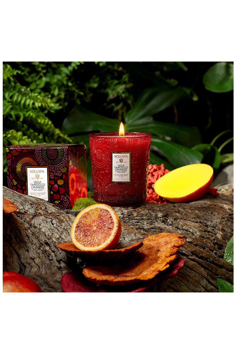 Goji Tarocco Orange Boxed Classic Candle, Alternate, color, GOJI TAROCCO ORANGE