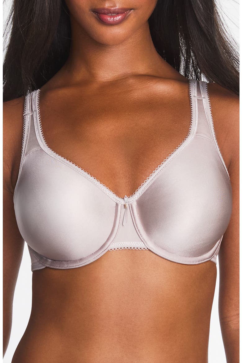 Basic Beauty Seamless Underwire Bra, Main, color, OPAL GRAY