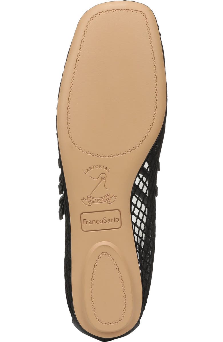 Franco Sarto Tatum Mary Jane Flat, Alternate, color, Black
