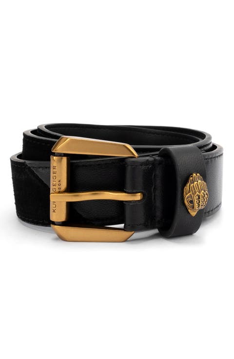 Kensington Patchwork Leather Belt