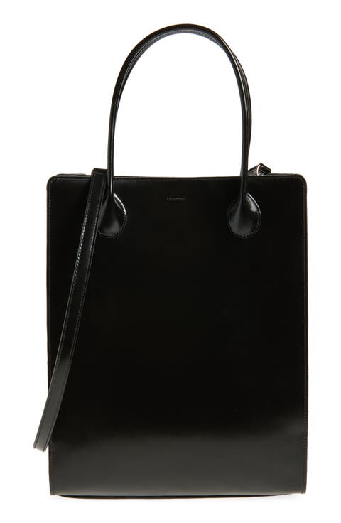 The Jane Leather Top Handle Bag