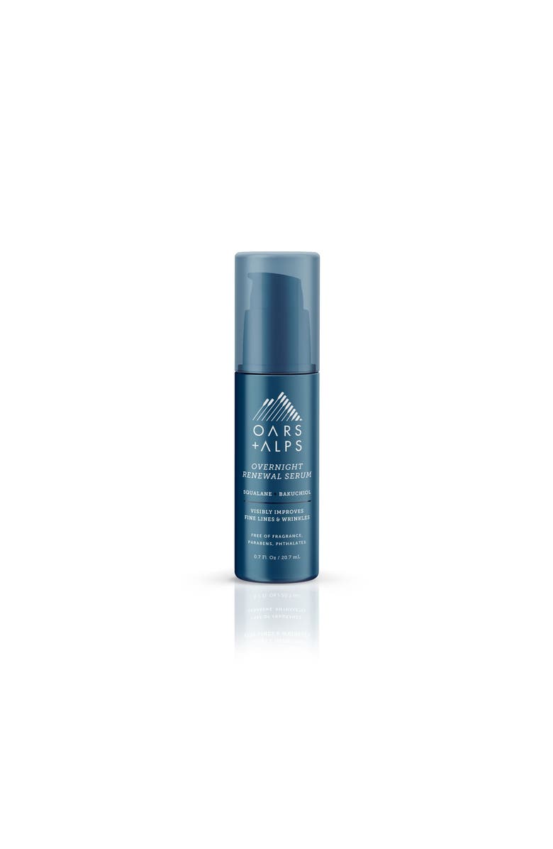 OARS + ALPS Overnight Renewal Serum, Main, color, Blue