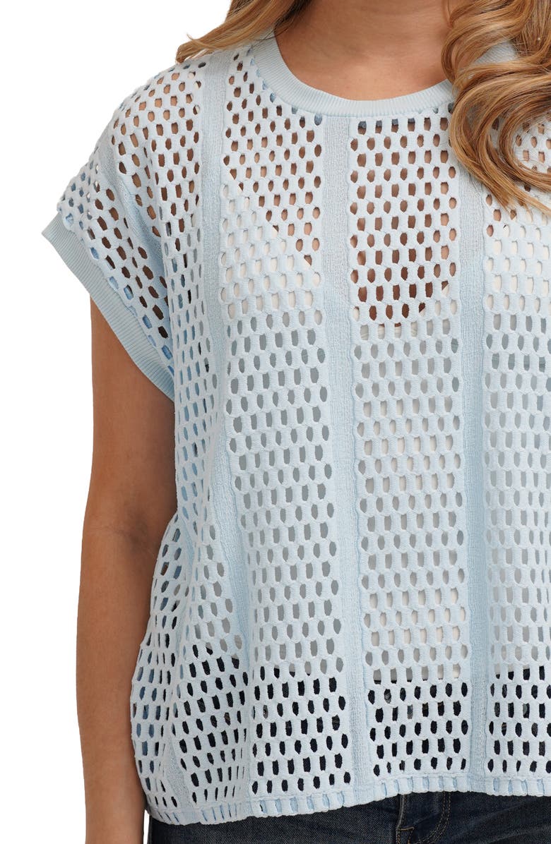 CYRUS Crewneck Dolman Top, Alternate, color, Sky Blue