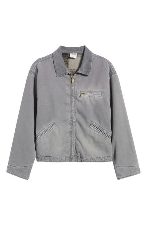 Petrol Canvas Jacket