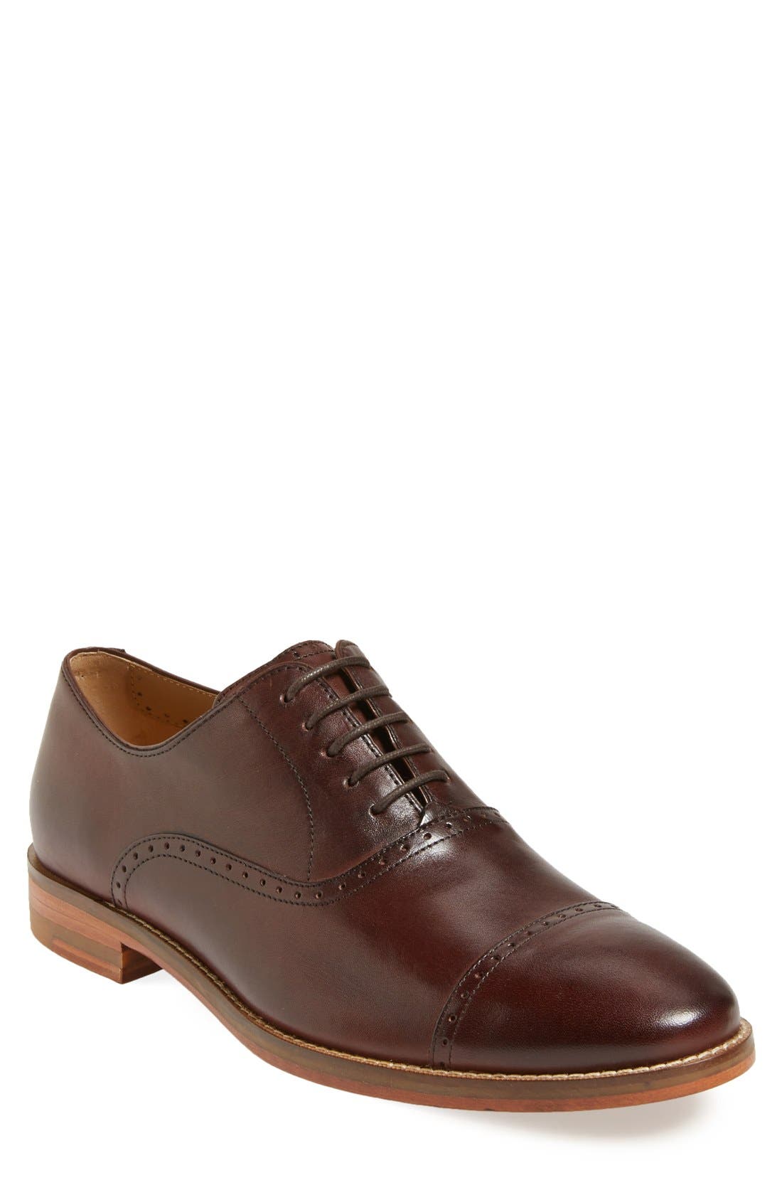 Cole Haan 'Cambridge' Cap Toe Oxford, Main, color, 