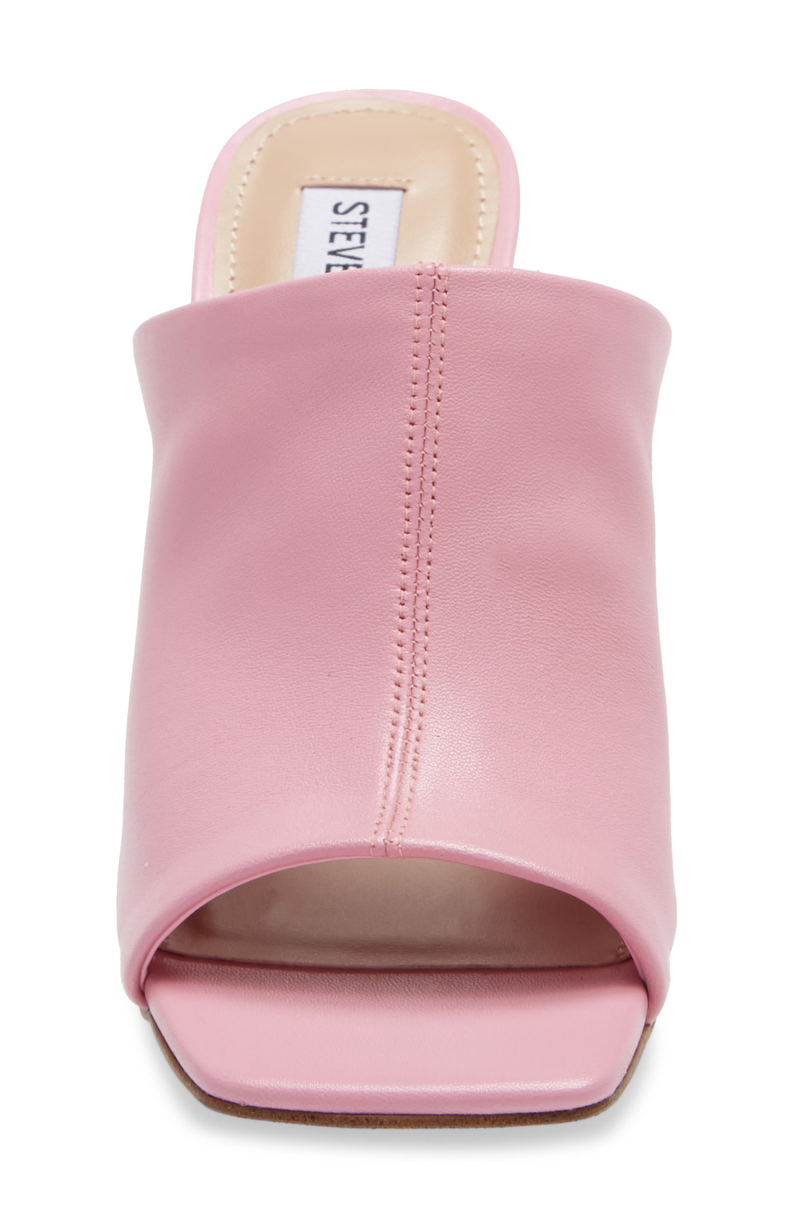 Tule Block Heel Sandal, Alternate, color, PINK LEATHER